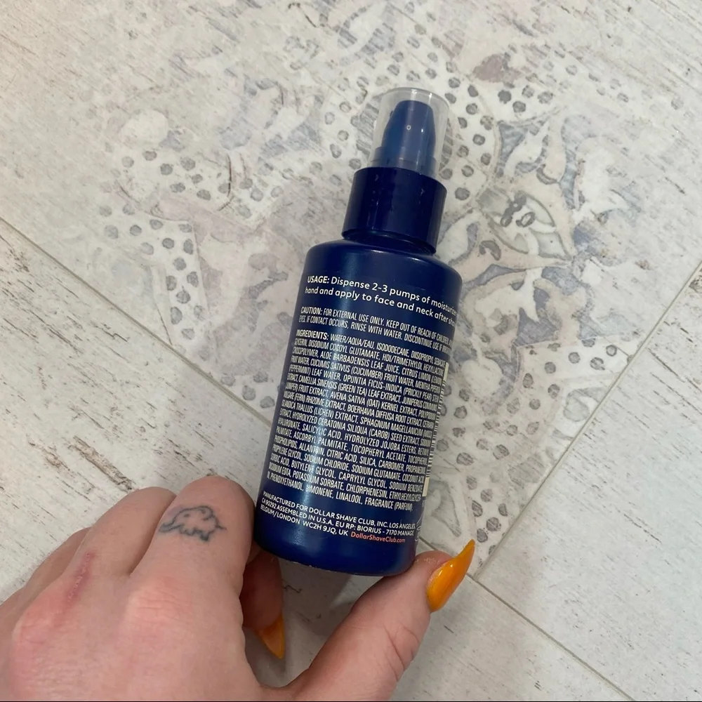Dollar Shave Club Post Shave Dew Lightweight Hydration For Sensitive Skin